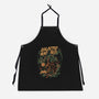 Galactic Hunt Tales-Unisex-Kitchen-Apron-ilustrata