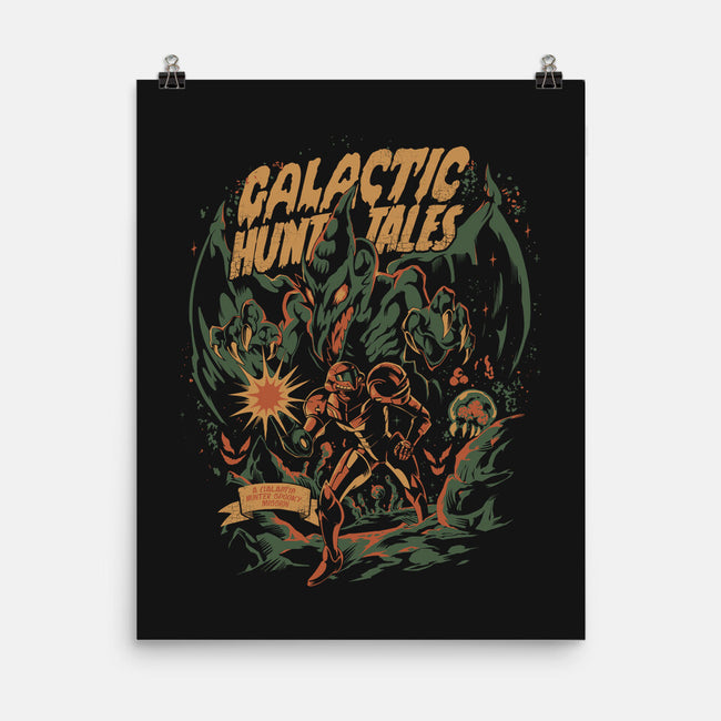 Galactic Hunt Tales-None-Matte-Poster-ilustrata