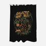 Galactic Hunt Tales-None-Polyester-Shower Curtain-ilustrata