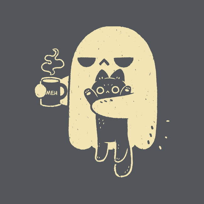 Cute Ghost Holding Cat-None-Polyester-Shower Curtain-xMorfina