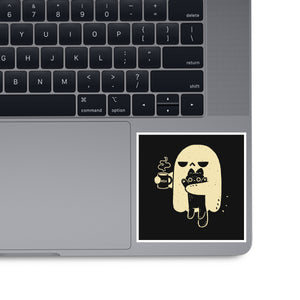 Cute Ghost Holding Cat