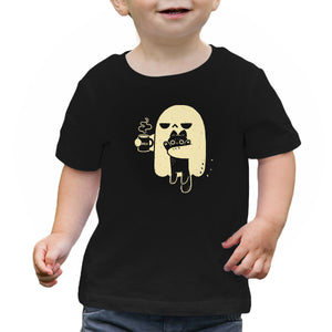 Cute Ghost Holding Cat