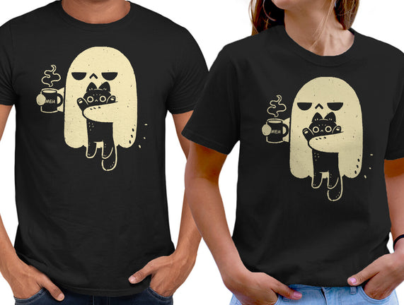 Cute Ghost Holding Cat