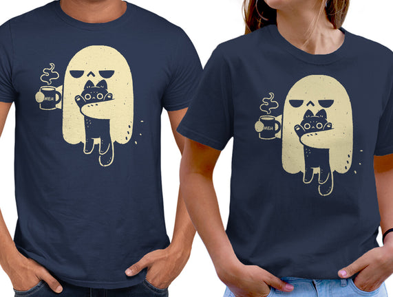 Cute Ghost Holding Cat