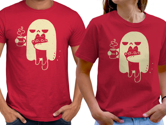 Cute Ghost Holding Cat