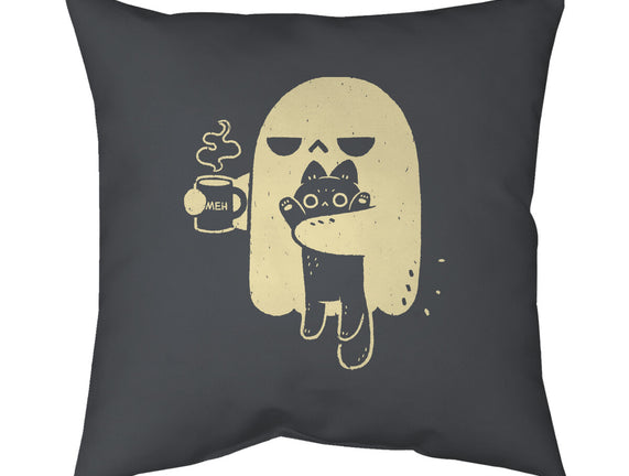 Cute Ghost Holding Cat