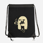 Cute Ghost Holding Cat-None-Drawstring-Bag-xMorfina
