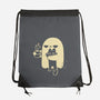 Cute Ghost Holding Cat-None-Drawstring-Bag-xMorfina