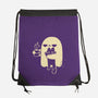 Cute Ghost Holding Cat-None-Drawstring-Bag-xMorfina
