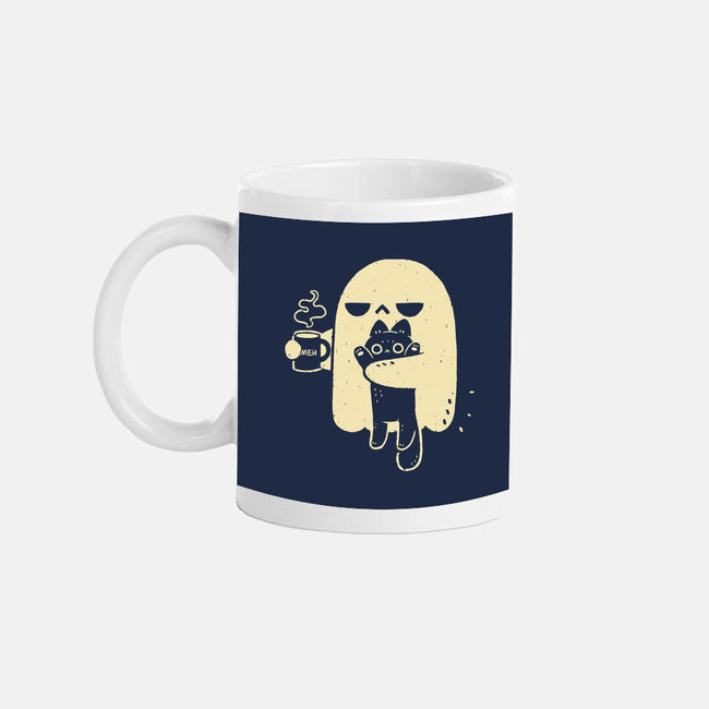 Cute Ghost Holding Cat-None-Mug-Drinkware-xMorfina