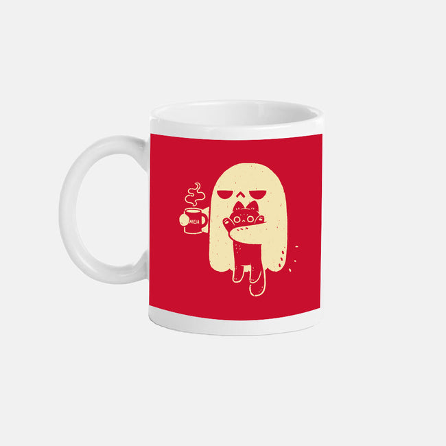 Cute Ghost Holding Cat-None-Mug-Drinkware-xMorfina
