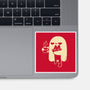 Cute Ghost Holding Cat-None-Glossy-Sticker-xMorfina