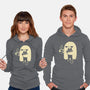 Cute Ghost Holding Cat-Unisex-Pullover-Sweatshirt-xMorfina