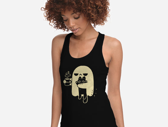 Cute Ghost Holding Cat