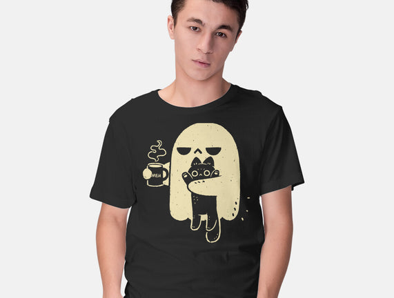 Cute Ghost Holding Cat