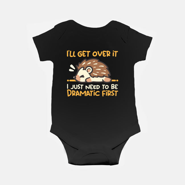 Dramatic Hedgehog-Baby-Basic-Onesie-NemiMakeit