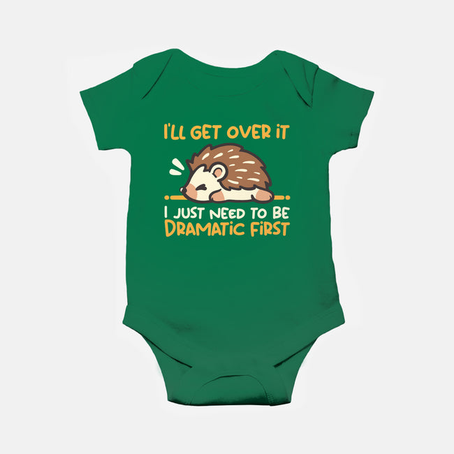 Dramatic Hedgehog-Baby-Basic-Onesie-NemiMakeit