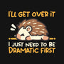 Dramatic Hedgehog-None-Adjustable Tote-Bag-NemiMakeit