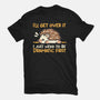 Dramatic Hedgehog-Mens-Heavyweight-Tee-NemiMakeit