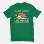 Dramatic Hedgehog-Womens-Basic-Tee-NemiMakeit