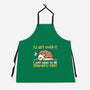 Dramatic Hedgehog-Unisex-Kitchen-Apron-NemiMakeit