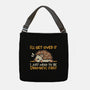 Dramatic Hedgehog-None-Adjustable Tote-Bag-NemiMakeit