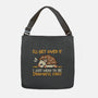Dramatic Hedgehog-None-Adjustable Tote-Bag-NemiMakeit