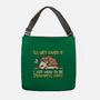 Dramatic Hedgehog-None-Adjustable Tote-Bag-NemiMakeit