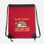 Dramatic Hedgehog-None-Drawstring-Bag-NemiMakeit