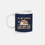 Dramatic Hedgehog-None-Mug-Drinkware-NemiMakeit