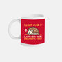 Dramatic Hedgehog-None-Mug-Drinkware-NemiMakeit