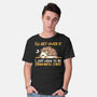 Dramatic Hedgehog-Mens-Basic-Tee-NemiMakeit