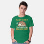 Dramatic Hedgehog-Mens-Basic-Tee-NemiMakeit
