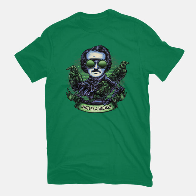 Mystery And Macabre-Womens-Fitted-Tee-glitchygorilla