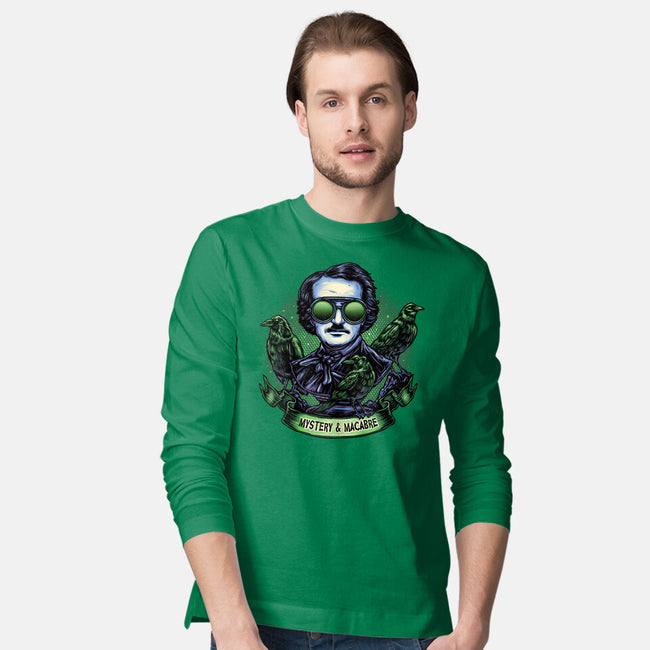 Mystery And Macabre-Mens-Long Sleeved-Tee-glitchygorilla