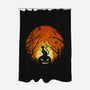 Creepy Night-None-Polyester-Shower Curtain-sebasebi
