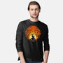 Creepy Night-Mens-Long Sleeved-Tee-sebasebi