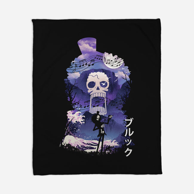 The Musician Brook-None-Fleece-Blanket-dandingeroz