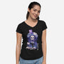 The Musician Brook-Womens-V-Neck-Tee-dandingeroz