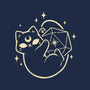 Cute Magical Black Cat D20-Unisex-Zip-Up-Sweatshirt-xMorfina