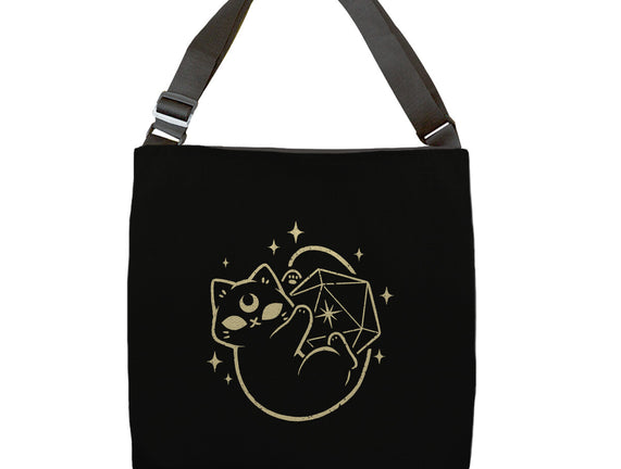 Cute Magical Black Cat D20