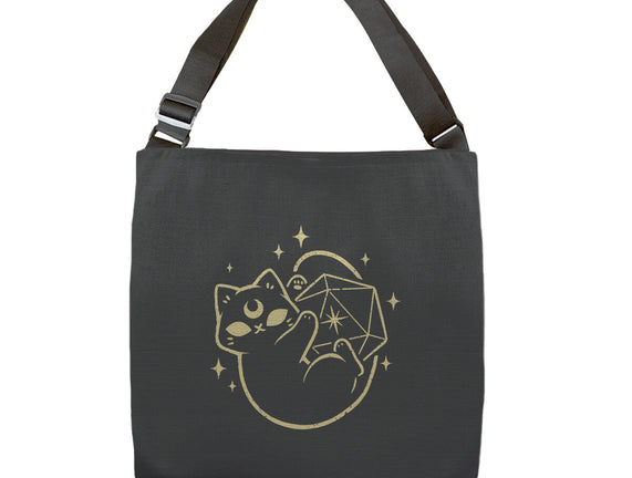 Cute Magical Black Cat D20