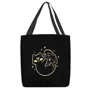 Cute Magical Black Cat D20