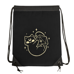 Cute Magical Black Cat D20