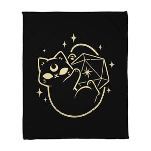 Cute Magical Black Cat D20