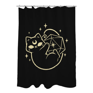 Cute Magical Black Cat D20