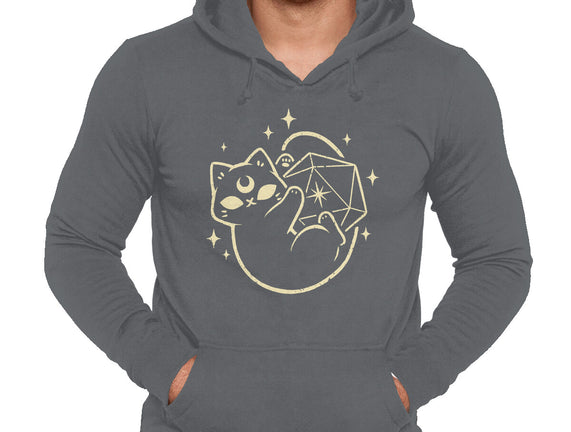 Cute Magical Black Cat D20