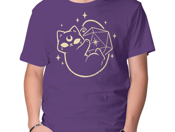 Cute Magical Black Cat D20