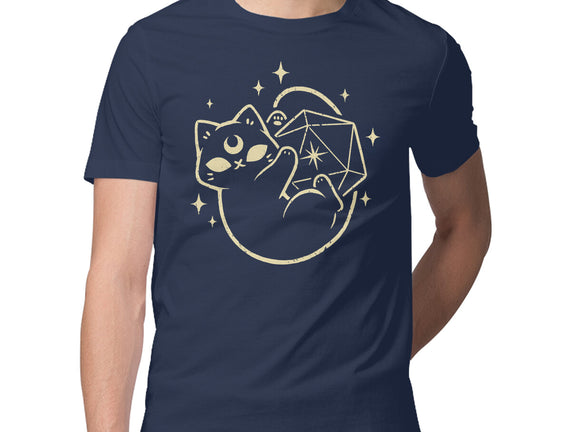 Cute Magical Black Cat D20