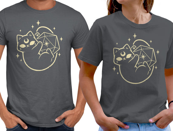 Cute Magical Black Cat D20